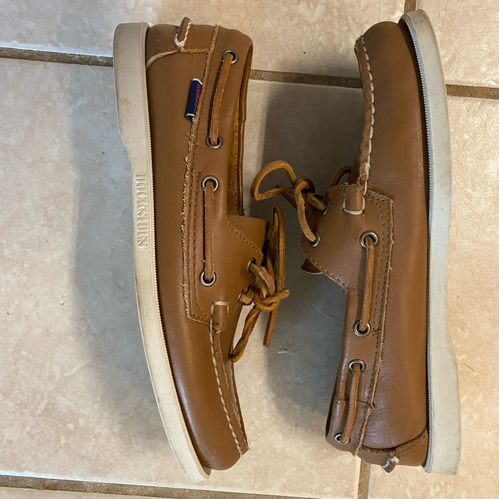 Sebago Dockside Portland, Brown Tan, Men’s 8.5